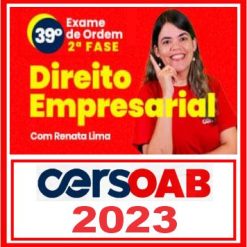OAB 2ª Fase 39 (Direito Empresarial) Cers 2023