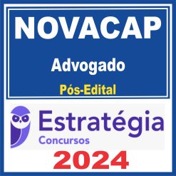 NOVACAP (Advogado) Pós Edital - Estratégia 2024
