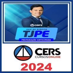 TJ PE (Juiz de Direito) Cers 2024