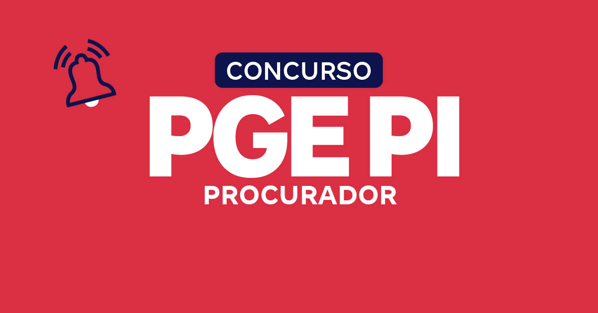 Concurso Público PGE PI Procurador